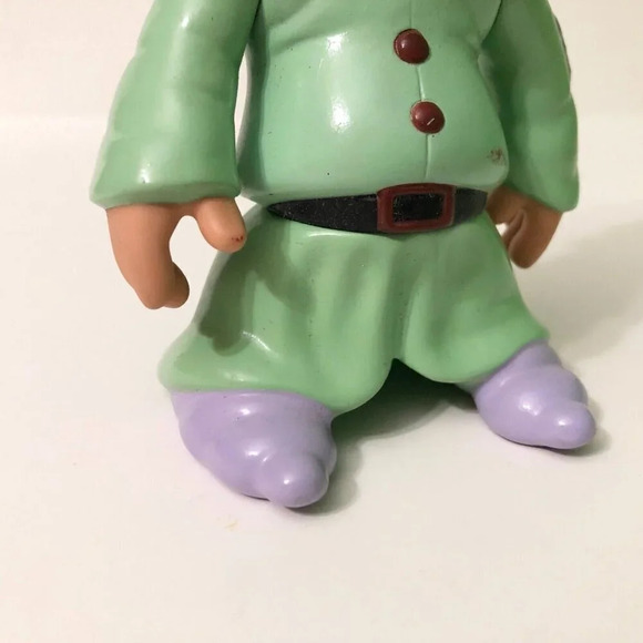 Vtg 1990s Disney Snow White And  The Seven Dwarfs Dopey Vinyl Figure - Picture 14 of 16